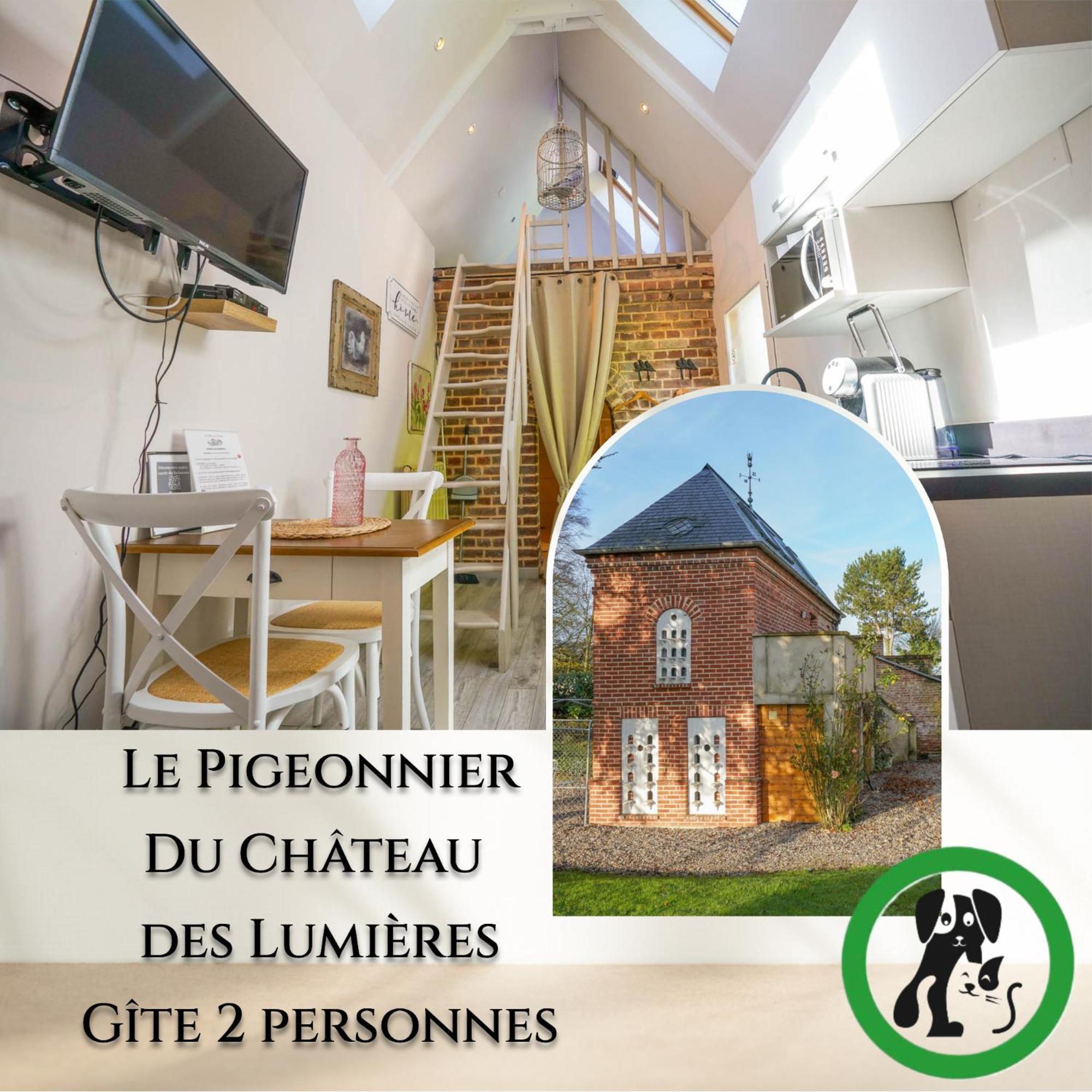 Chateau Des Lumieres Gite Et Gite Insolite Saint-Blimont Екстериор снимка